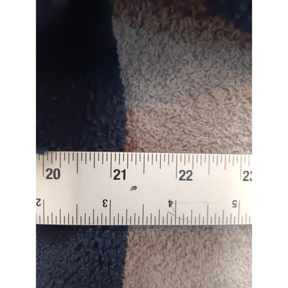 Great Northern Sherpa Fleece Full Zip Jacket Navy Blue Women XL Men L Warm - Picture 3 of 6